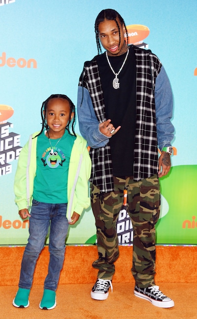 Tyga, King Cairo, Nickelodeon 2019 Kids Choice Awards, Arrivals